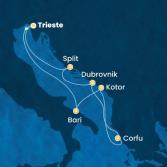 Italia, Montenegro, Grecia, Croazia