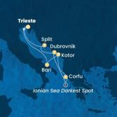 Italia, Montenegro, Grecia, Croazia