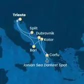 Italia, Montenegro, Grecia, Croazia
