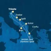Italia, Montenegro, Grecia, Croazia