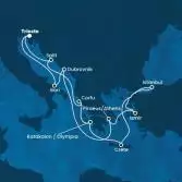 Italia, Croazia, Grecia, Turchia