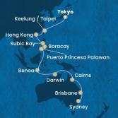 Giappone, Taiwan, Cina, Filippine, Australia