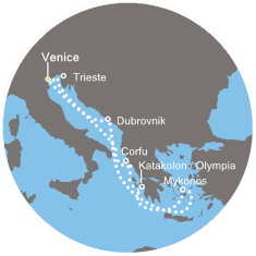 Italia, Grecia, Croazia