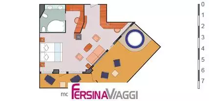 mapp Samsara Gran Suite con veranda, jacuzzi e balcone sul mare