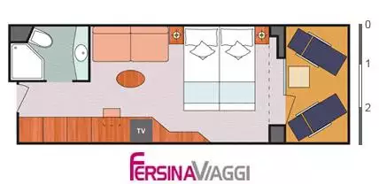 mapp Cabina con Balcone Premium