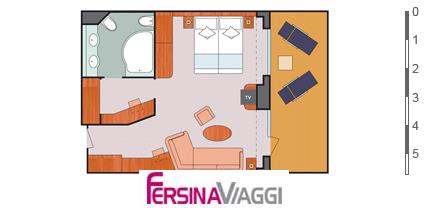 mapp Gran Suite con balcone sul mare mapp Gran Suite con balcone sul mare