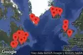 Regno Unito, Irlanda, Islanda, Groenlandia, Canada, Stati Uniti