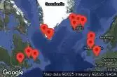 Regno Unito, Irlanda, Islanda, Groenlandia, Canada