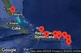 Porto Rico, Anguilla, Antigua e Barbuda, Isole Vergini americane, Rep. Dominicana, Stati Uniti, Guadalupa, Sint Maarten