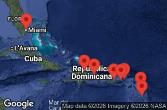 Porto Rico, Isole Vergini americane, Antigua e Barbuda, Guadalupa, Rep. Dominicana, Stati Uniti, Isole Vergini britanniche, Anguilla