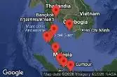 Singapore, Malaysia, Thailandia, Cambogia