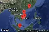 Hong Kong, Vietnam, Singapore, Brasile