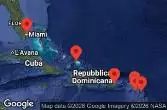 Stati Uniti, Turks e Caicos, Saint-Barthélemy, Antigua e Barbuda, Saint Kitts e Nevis, Porto Rico, Arabia Saudita