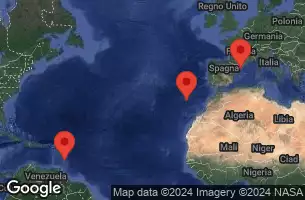 EXPLORA II - Itinerario di 11 notti partendo da Barcelona il 05/11/2024 - Spagna, Portogallo, Barbados