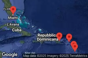 EXPLORA II - Itinerario di 8 notti partendo da Miami il 14/02/2025 - Stati Uniti, Anguilla, Dominica, Guadalupa, Saint-Martin, Porto Rico