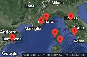 Spagna, Francia, Monaco, Italia, Grecia