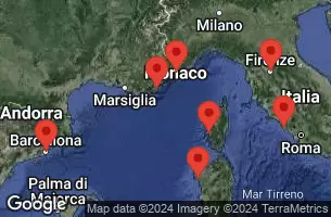 Spagna, Monaco, Francia, Italia, Turchia