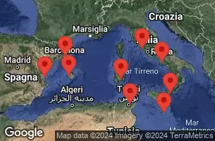 Italia, Malta, Tunisia, Spagna