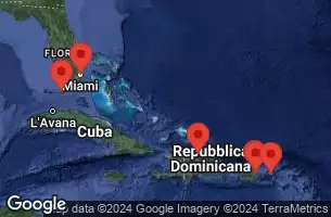 Porto Rico, Anguilla, Isole Vergini americane, Rep. Dominicana, Stati Uniti, Emirati Arabi Uniti