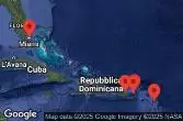 Stati Uniti, Isole Vergini americane, Isole Vergini britanniche, Antigua e Barbuda, Saint-Barthélemy, Porto Rico