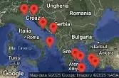 Grecia, Turchia, Montenegro, Italia, Croazia, Spagna