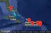 Stati Uniti, Rep. Dominicana, Isole Vergini americane, Porto Rico, Isole Vergini britanniche, Spagna
