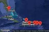 Stati Uniti, Rep. Dominicana, Isole Vergini americane, Saint-Martin, Porto Rico, Spagna