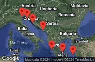 EXPLORA I - Itinerario di 8 notti partendo da Athens (Piraeus) il 02/08/2024 - Grecia, Croazia, Italia