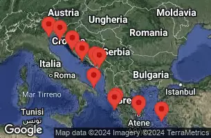 EXPLORA I - Itinerario di 15 notti partendo da Athens (Piraeus) il 02/08/2024 - Grecia, Croazia, Italia, Montenegro