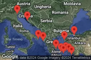 Turchia, Grecia, Italia, Croazia, Spagna
