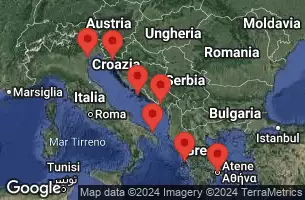 Italia, Croazia, Montenegro, Grecia, Spagna