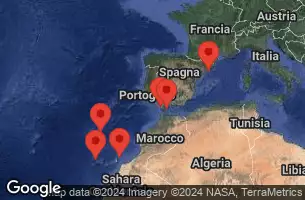 EXPLORA I - Itinerario di 11 notti partendo da Barcelona il 10/11/2024 - Spagna, Portogallo, Gibilterra, Barbados