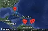 Barbados, Grenada, Isole BES, Curaçao, Aruba, Stati Uniti