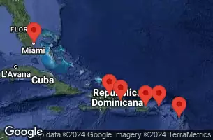 Stati Uniti, Rep. Dominicana, Porto Rico, Antigua e Barbuda, Isole Vergini britanniche