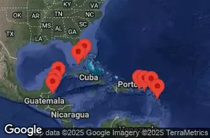 EXPLORA I - Itinerario di 15 notti partendo da Miami il 14/02/2025 - Stati Uniti, Messico, Belize, Isole Vergini americane, Anguilla, Guadalupa, Saint-Martin, Porto Rico