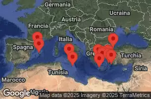 EXPLORA I - Itinerario di 18 notti partendo da Barcelona il 18/04/2025 - Spagna, Italia, Malta, Grecia, Turchia