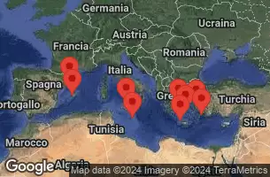 Spagna, Italia, Malta, Grecia, Turchia