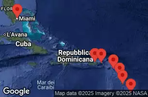 EXPLORA I - Itinerario di 9 notti partendo da Miami il 27/11/2025 - Stati Uniti, Isole Vergini americane, Guadalupa, Barbados, Martinica, Saint Kitts e Nevis, Porto Rico