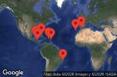 Spagna, Portogallo, Antigua e Barbuda, Anguilla, Porto Rico, Stati Uniti, Messico, Honduras, Belize, Bahamas