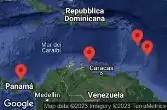 Panama, Curaçao, Martinica, Barbados