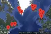 Regno Unito, Fær Øer, Islanda, Groenlandia, Canada, Stati Uniti