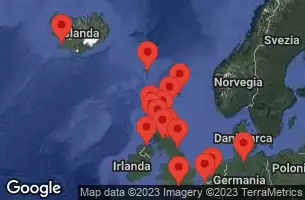 Germania, Paesi Bassi, Belgio, Regno Unito, Irlanda, Fær Øer, Islanda