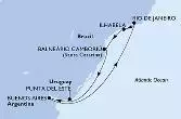 Buenos Aires,Rio de Janeiro,Ilhabela,Balneario Camboriu,Punta Del Este,Buenos Aires