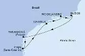 Paranagua,Itajai,Ilhabela,Rio de Janeiro,Buzios,Paranagua