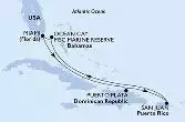 Stati Uniti, Repubblica Dominicana, Porto Rico, Bahamas