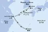 Cina Continentale, Giappone, Repubblica di Corea