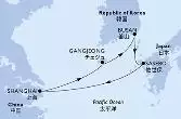 Cina Continentale, Repubblica di Corea, Giappone