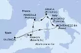 Spagna, Francia, Italia