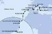 Italia, Spagna, Francia, Portogallo, Brasile