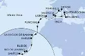 Italia, Spagna, Francia, Portogallo, Brasile